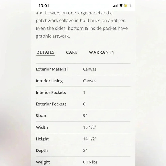 Brighton Power Of Love Canvas Tote Large - Picture 6 of 6